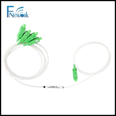 Steel tube PLC 1*4 SC/APC Mini Splitter