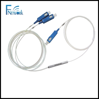 Steel tube PLC 1*2 SC/UPC Mini Splitter